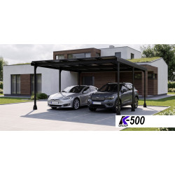 CARPORT K6000 PREMIUM DWUSTANOWISKOWY