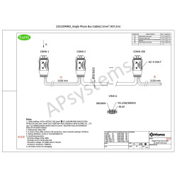 APsystems ZŁĄCZE Y3 AC BUS 2MB