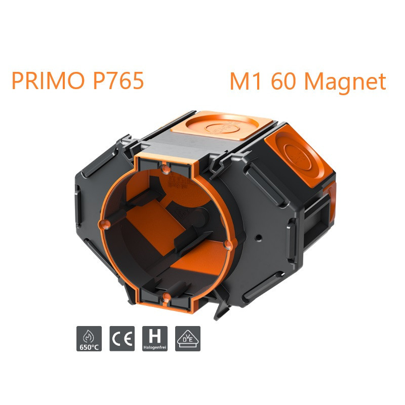 PRIMO-P765 Puszka do betonu lanego M1-60 85 mm, membranowa, magnes