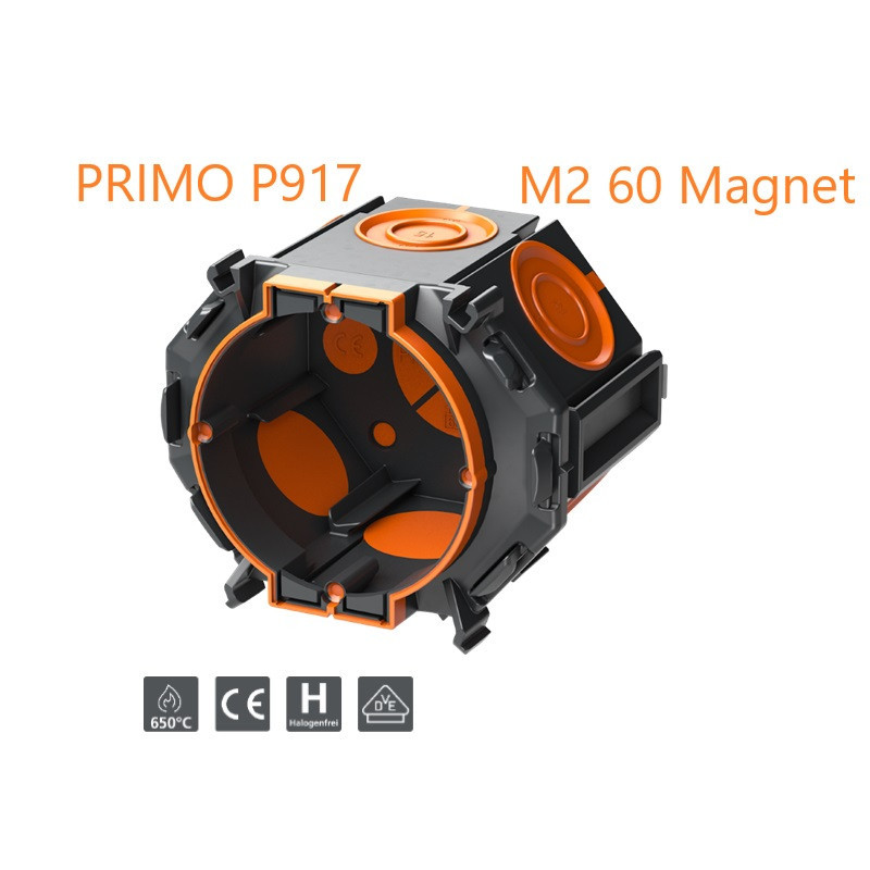 PRIMO-P917 Puszka do betonu lanego M2-60 48 mm, membranowa, magnes