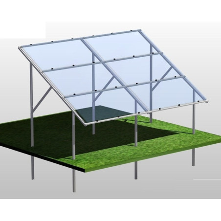 K503-06 Konstrukcja modułowa Bifacial Redy grunt